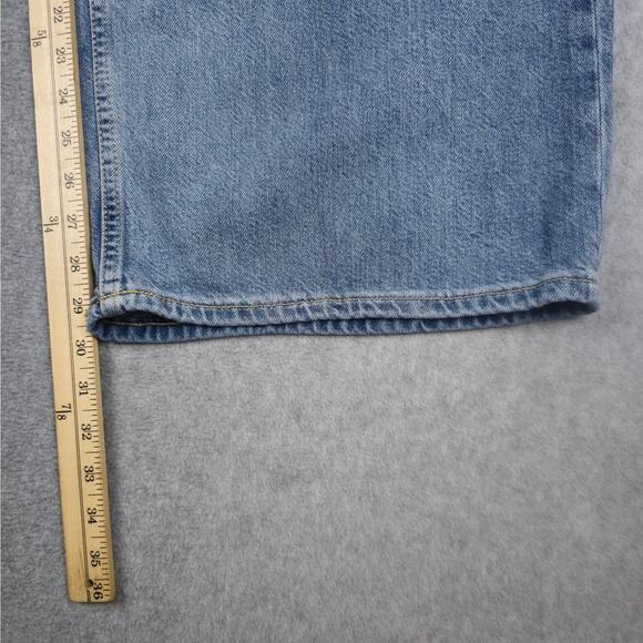 Gap Womens Size 27/4R Baggy Mid Rise Light Wash Jeans - Picture 14 of 16
